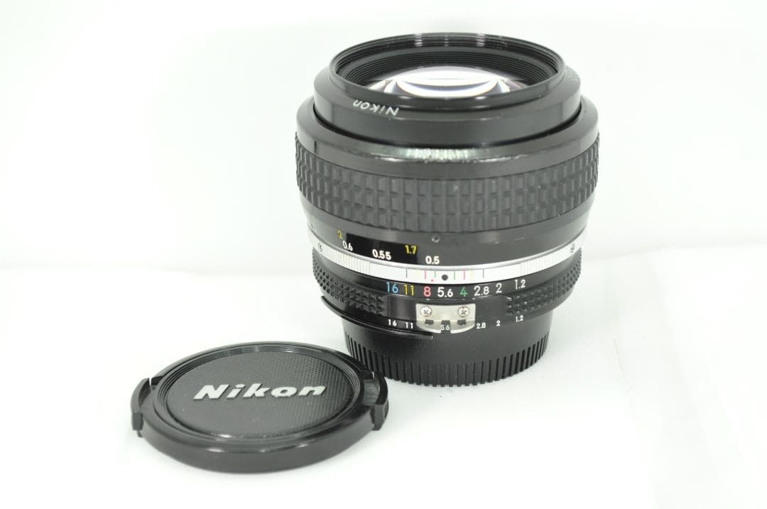 実用品Nikon ニコン NIKKOR 55mm 1.2 非Ai 大口径レンズ
