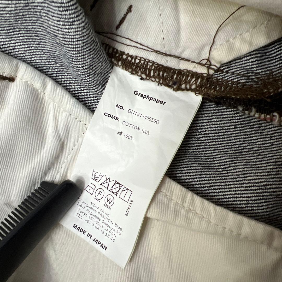 パンツ Graphpaper Colorfast Denim Two Tuck 1