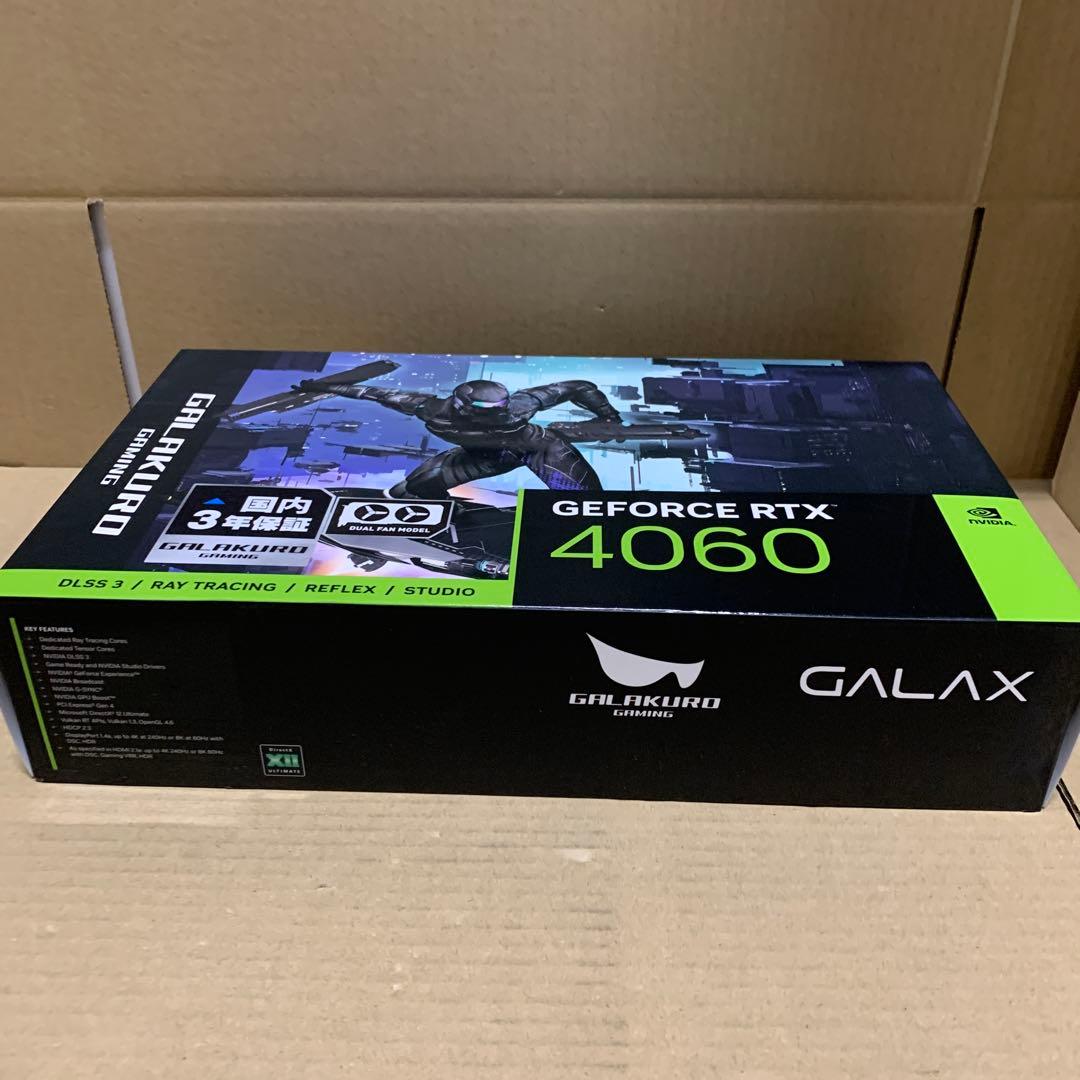 新品未開封　玄人志向 GeForce RTX 4060搭載 グラフィックボード