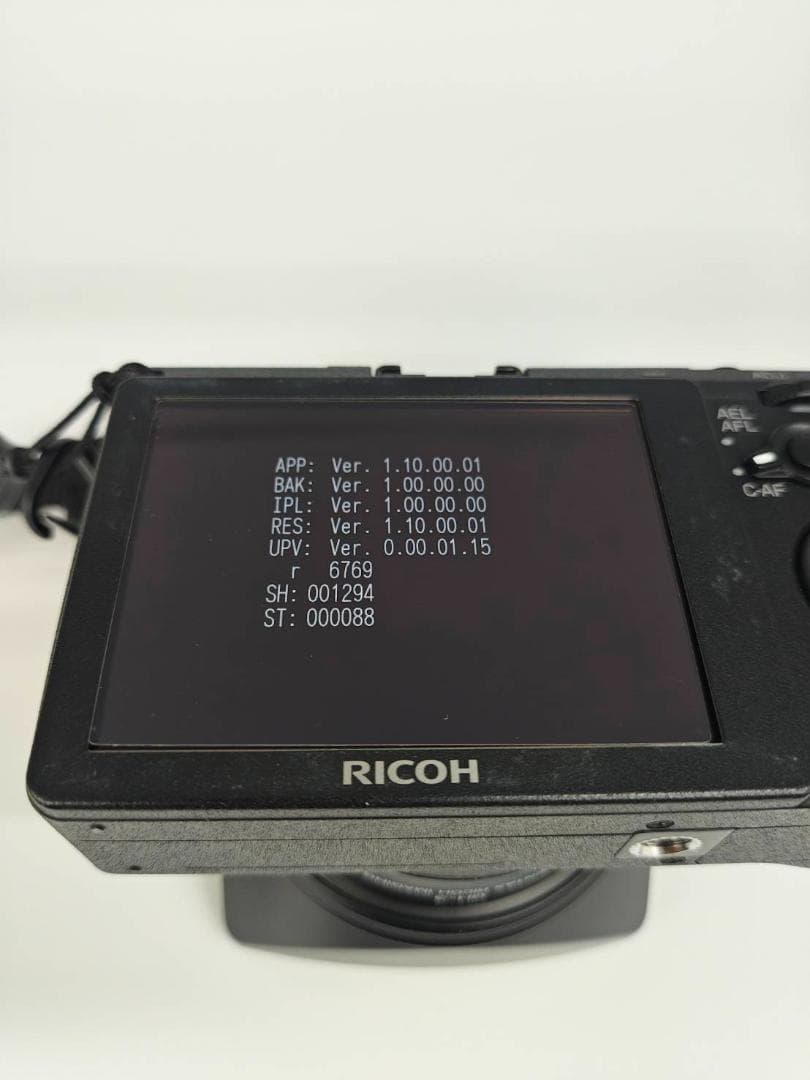 RICOH GRII シャッター回数1294回 フード＆アダプターセット