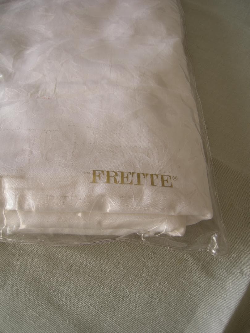 FRETTE　フレッテ　アッパーシーツ　240×290cm　綿100%　白