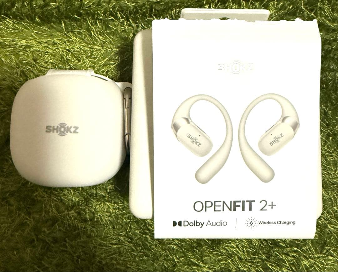 SHOKZ OPENFIT2+ グレー　 シリコンケース付き