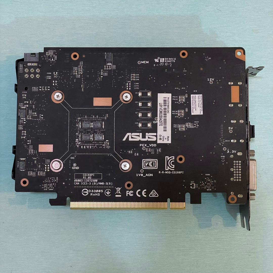ASUS GTX1650 PH-GTX1650S-O4G 稼動品