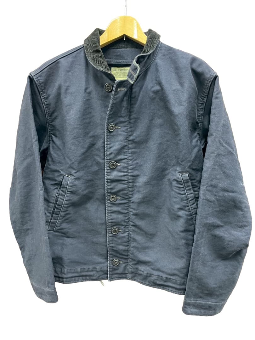 【RRL】コーデュロイカラー コットンデッキジャケット