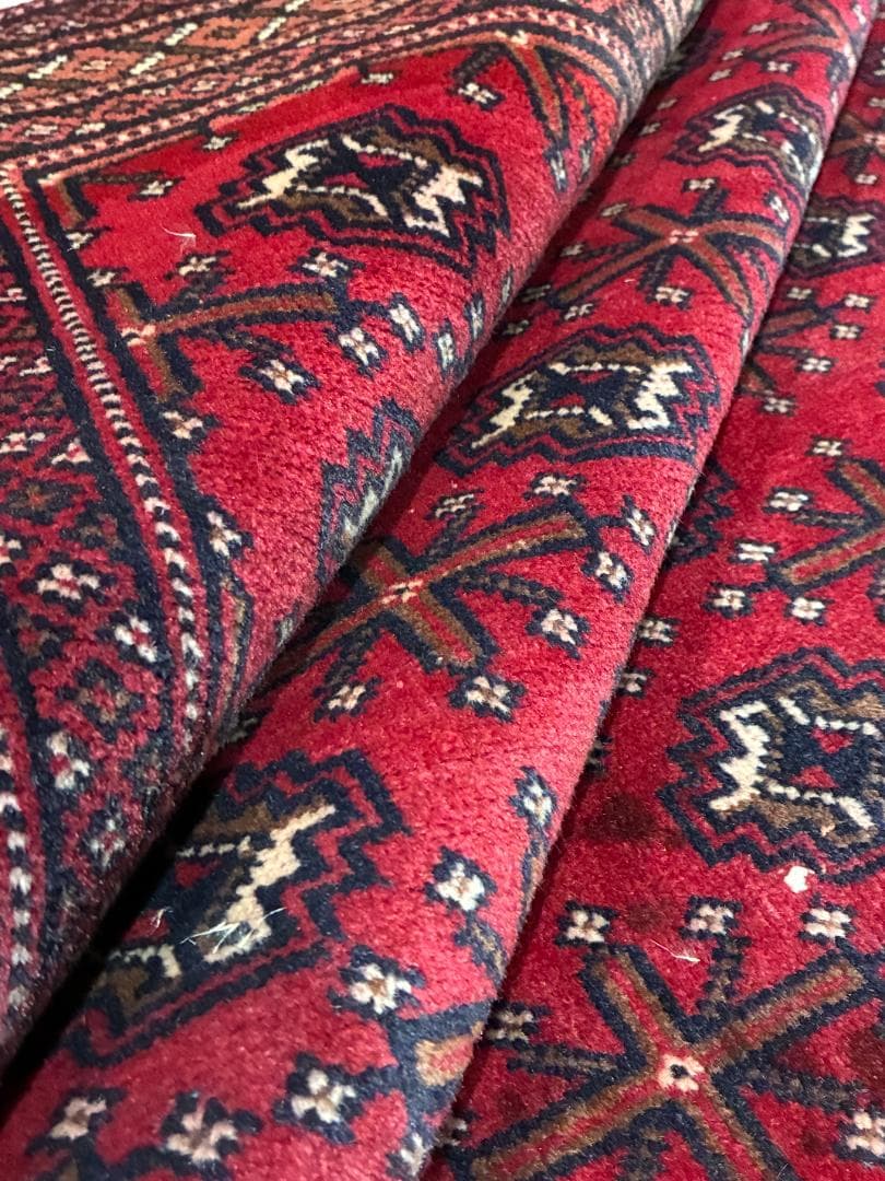 ❖Vintage Rug❖　300cm×210cm　トルクメンラグ　大判ラグ