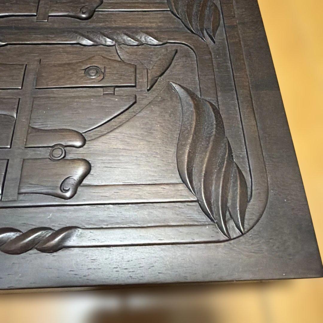 エルメス HERMES ケース ウッドボックス　ホースデザイン