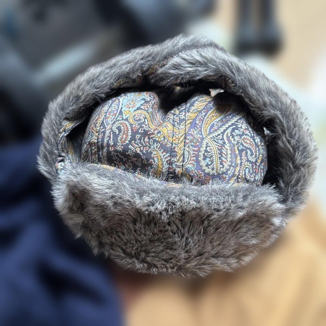 ニューエラ×liberty コラボ　フライトキャップ　ペイズリー