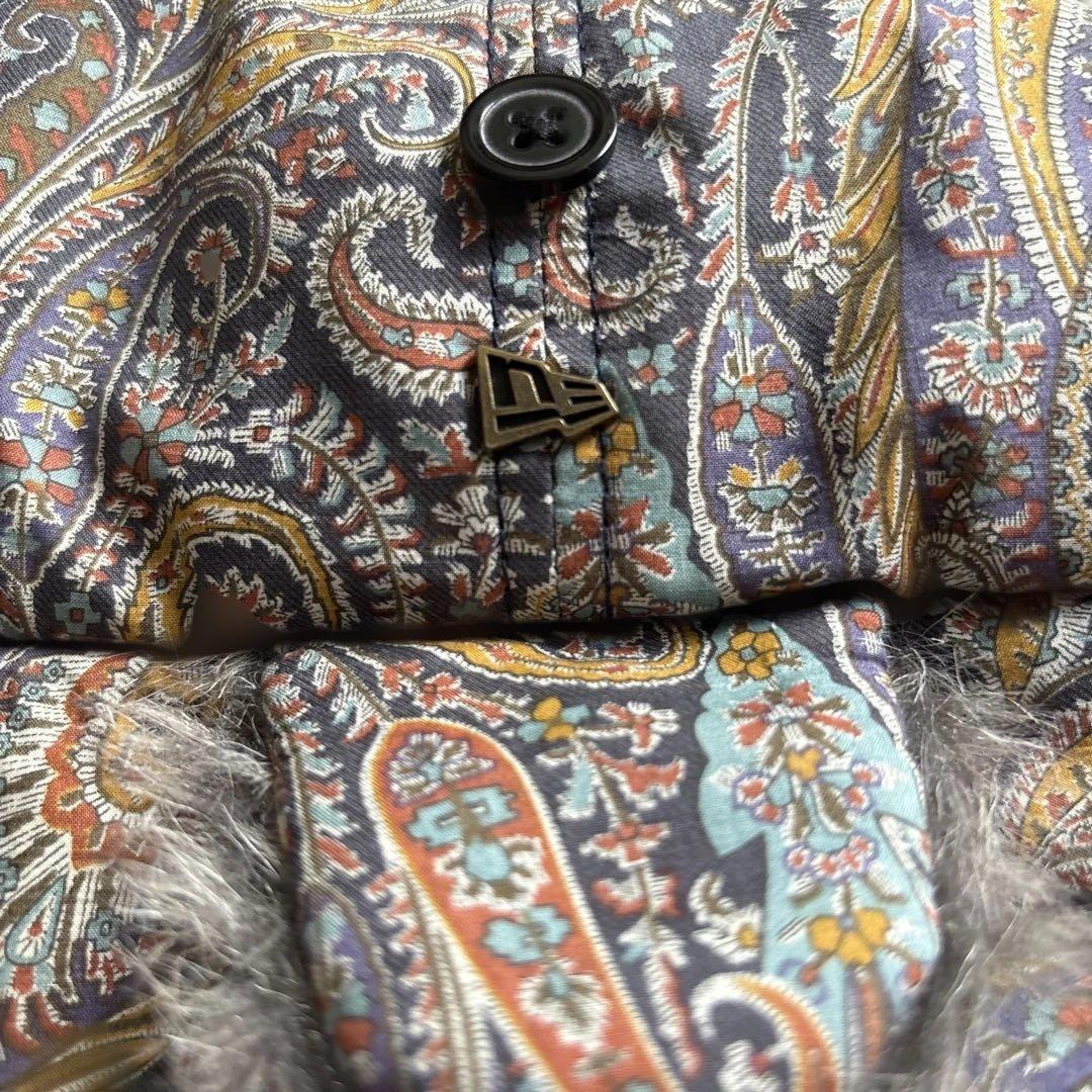 ニューエラ×liberty コラボ　フライトキャップ　ペイズリー