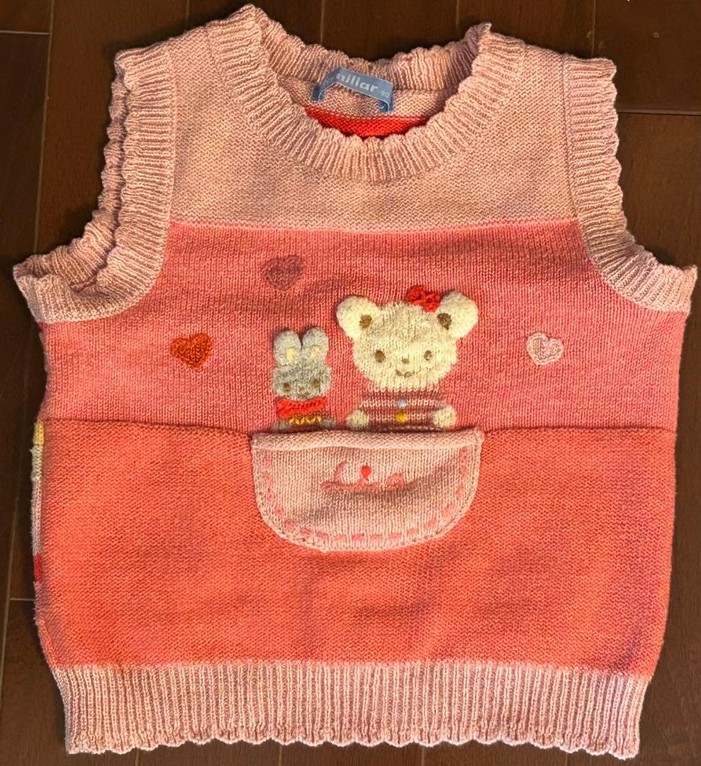 familiar コート・カーディガン90cm 【6点セット】