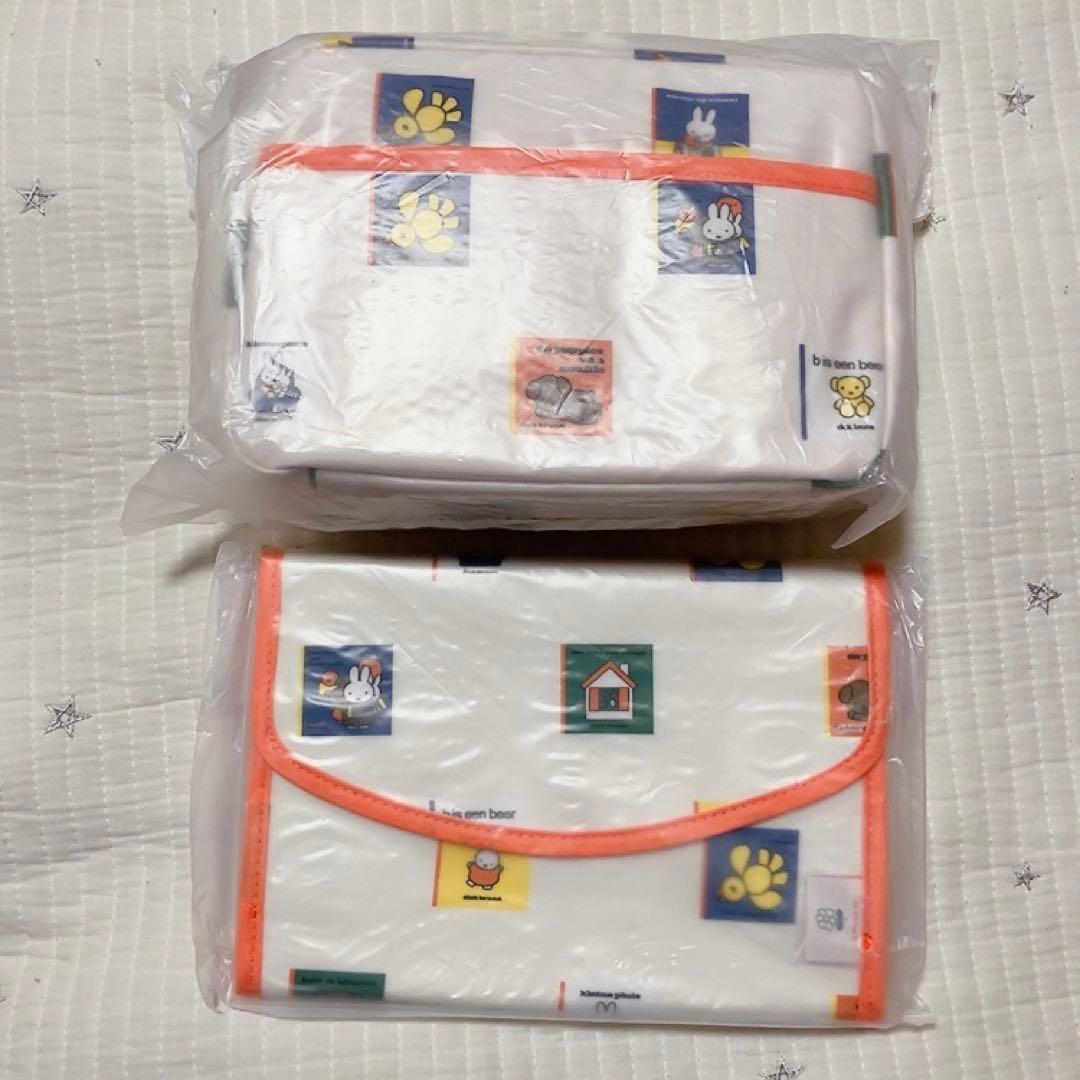 新品 未使用 ジェラートピケ　ミッフィー 母子手帳ケース　おむつケース