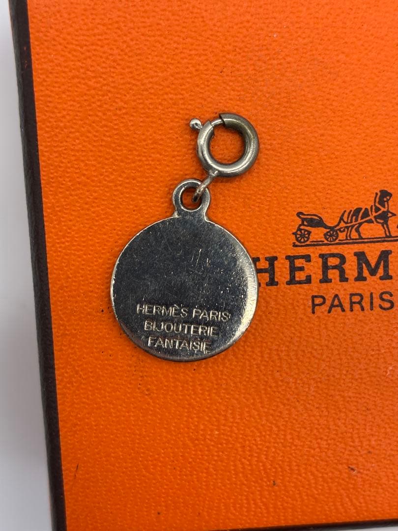 エルメス　セリエ　チャーム　ペンダントトップ　シルバー　HERMES