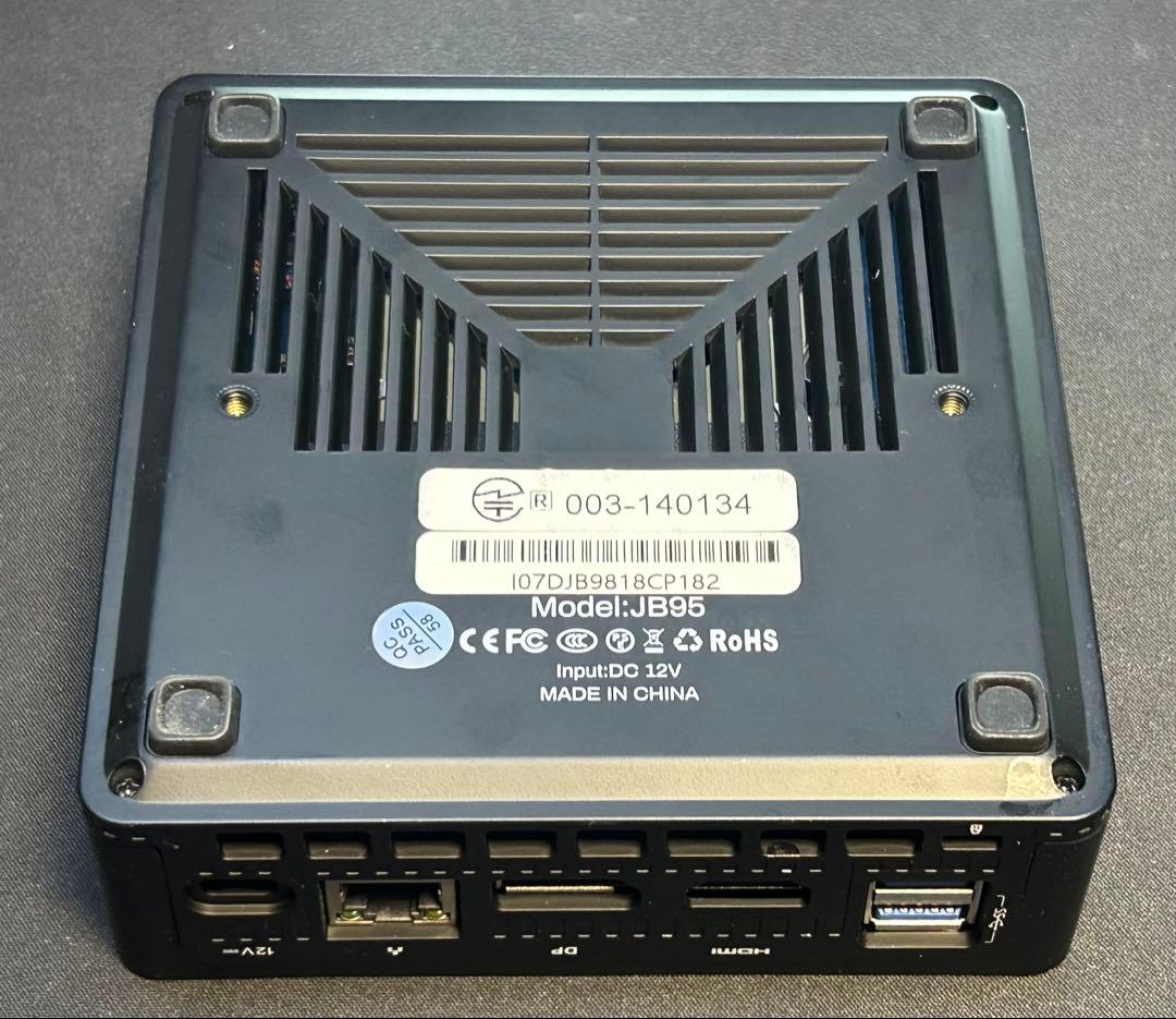 爆速起動 ミニPC MINISFORUM JB95（Windows11)