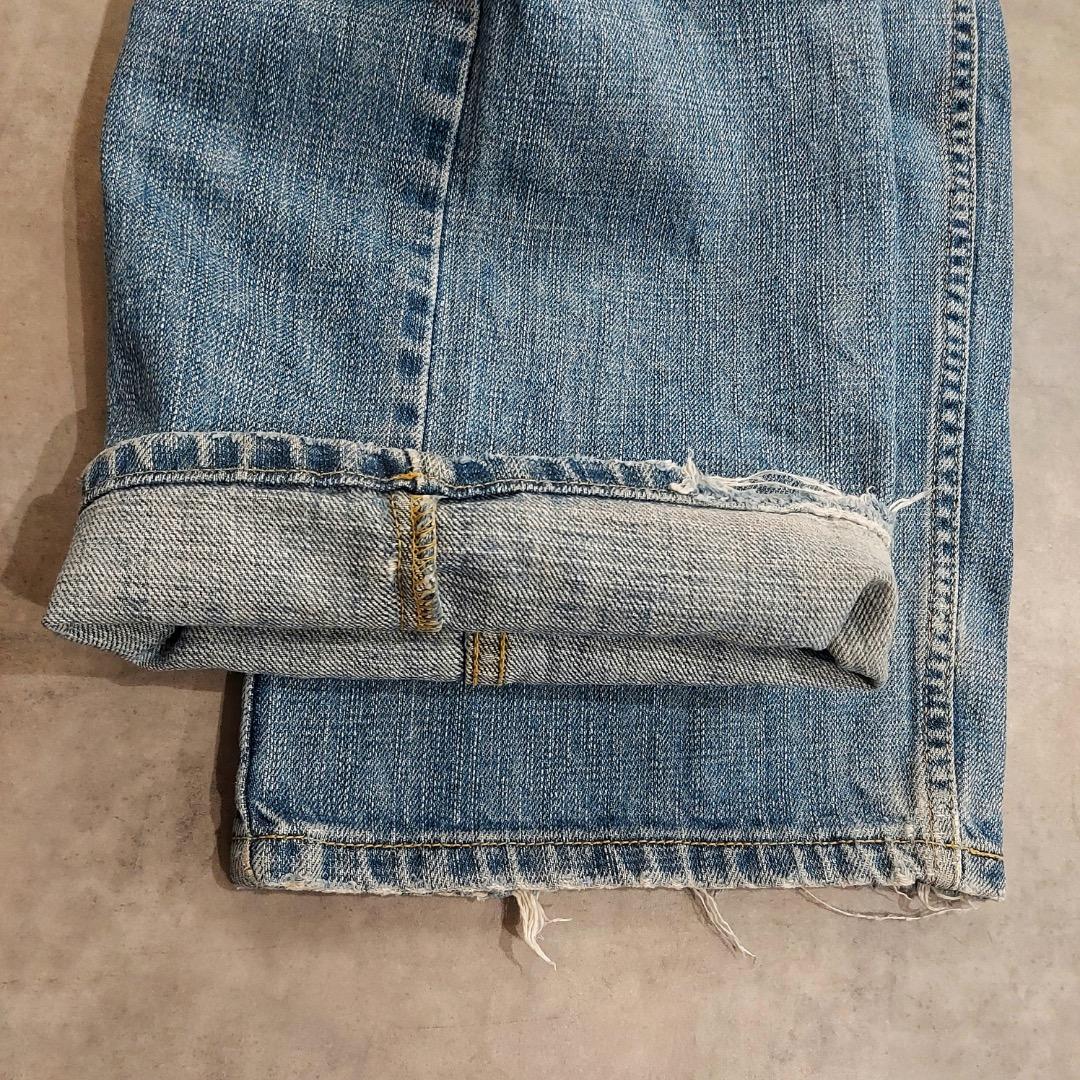 リーバイス569 Levis W34 ブルーデニム 青 00s 古着 18389