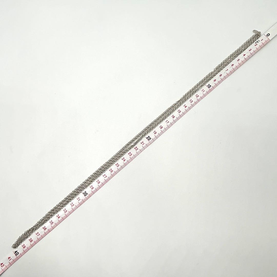 希少　ティファニー　メッシュ　チェーンのみ　ネックレス　シルバー　約80cm