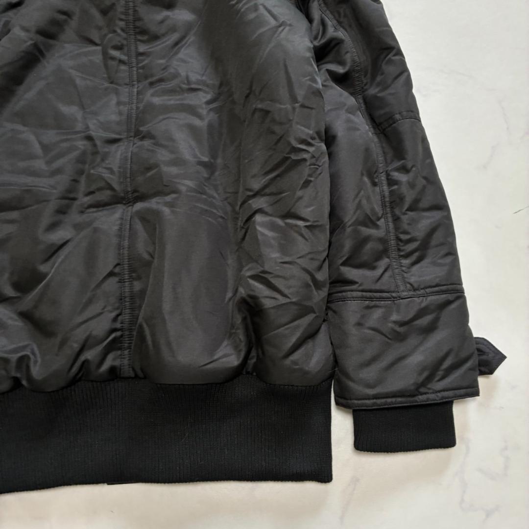 y2k CECIL McBEE ファー付中綿ブルゾン 平成ギャル M（B617）