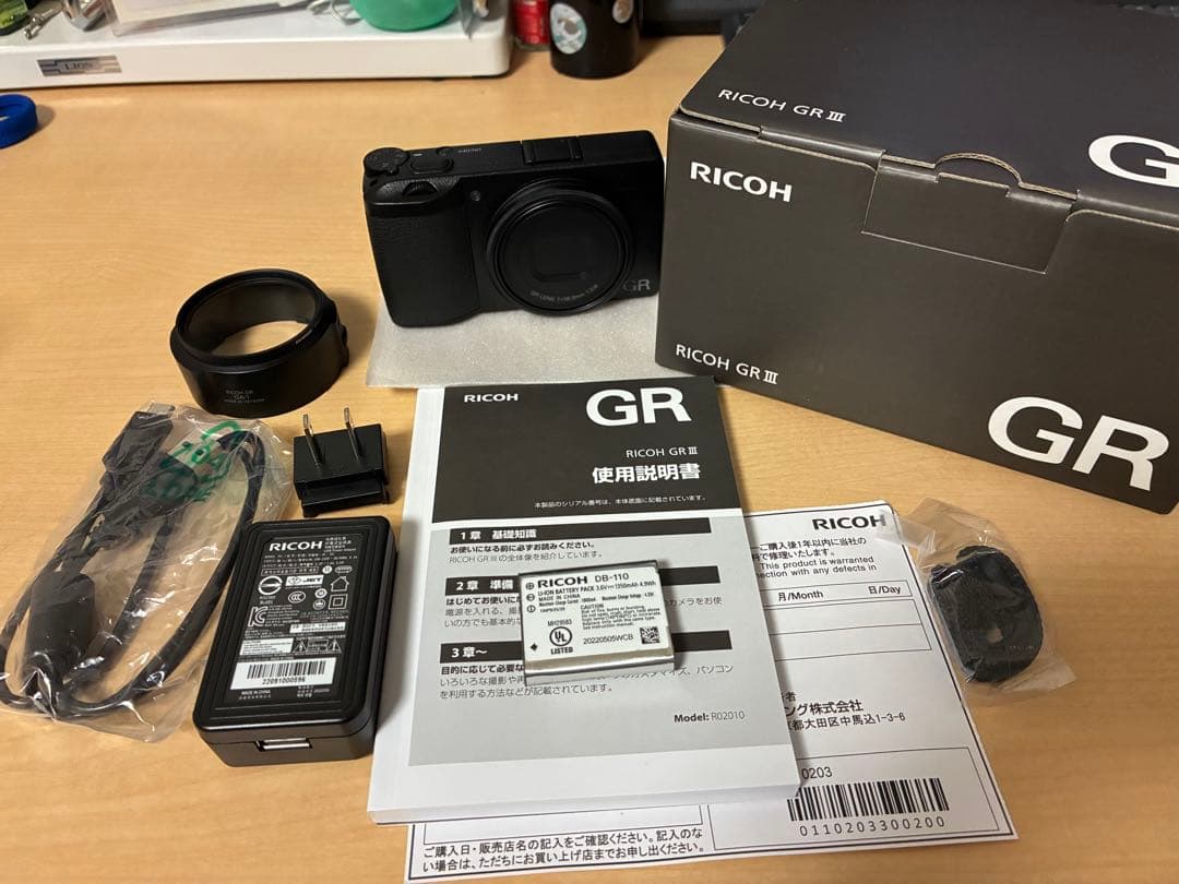 RICOH GR III ショット数3871 廃盤 生産終了品