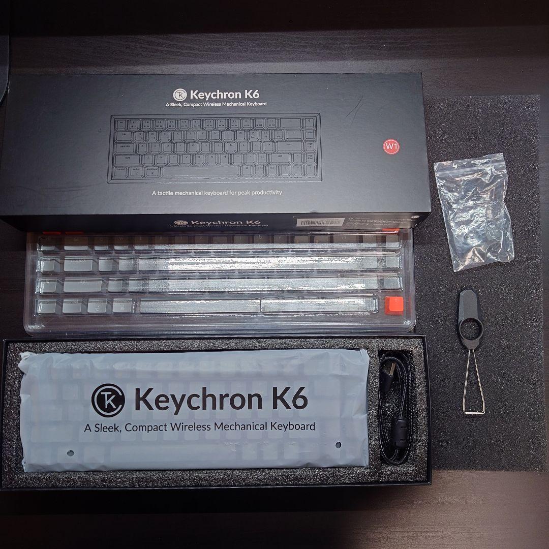 Keychron K6 ワイヤレスメカニカルキーボード