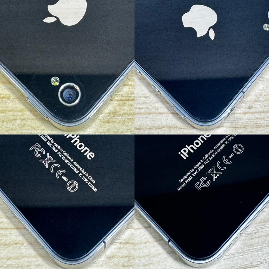 スマートフォン本体 480 softbank iPhone4 32GB Black