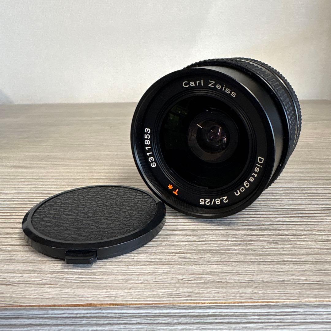 Carl Zeiss Distagon 25mm f2.8レンズ　コンタックス