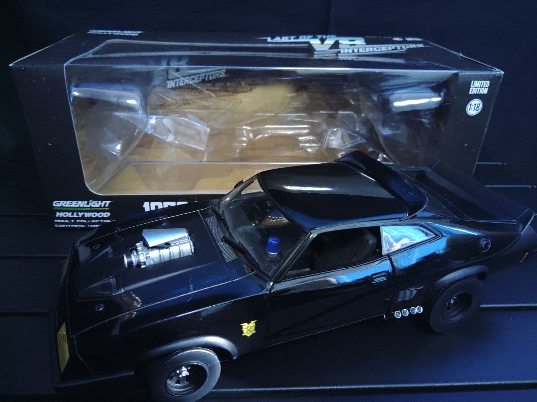 GREENLIGHT 限定版 インターセプター ミニカー 1/18