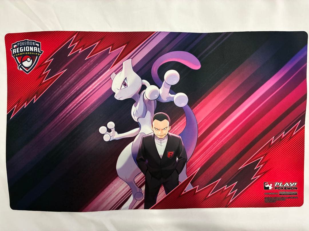 ロケット団 ミュウツー プレイマット Regional リージョナル 海外