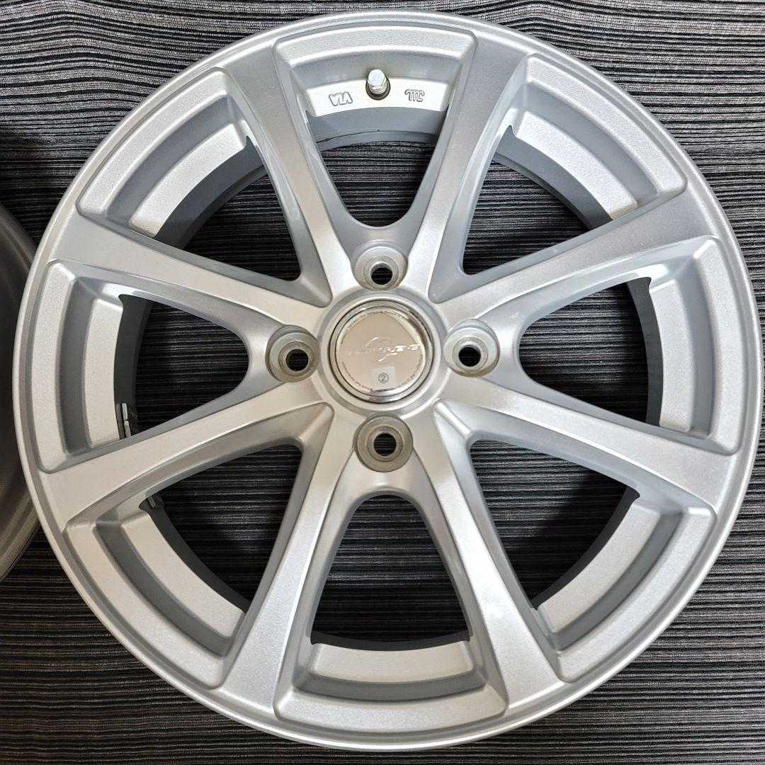 【セット購入必須②】N-BOXなど球面ナット専用の15インチアルミ　2本／4本