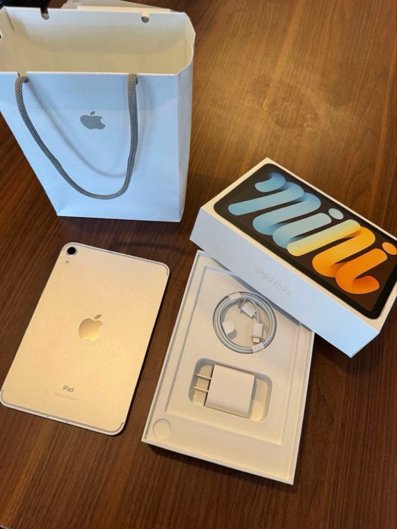 iPad mini 6 Wi-Fi+Cellularモデル256GBスターライト