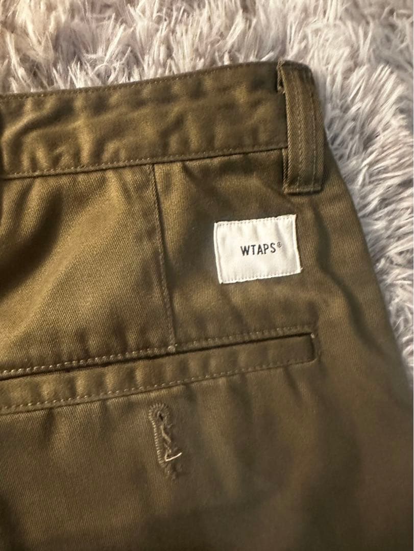 美品　WTAPS　チノパン　X02 日本製 光沢感　春秋用人気定番