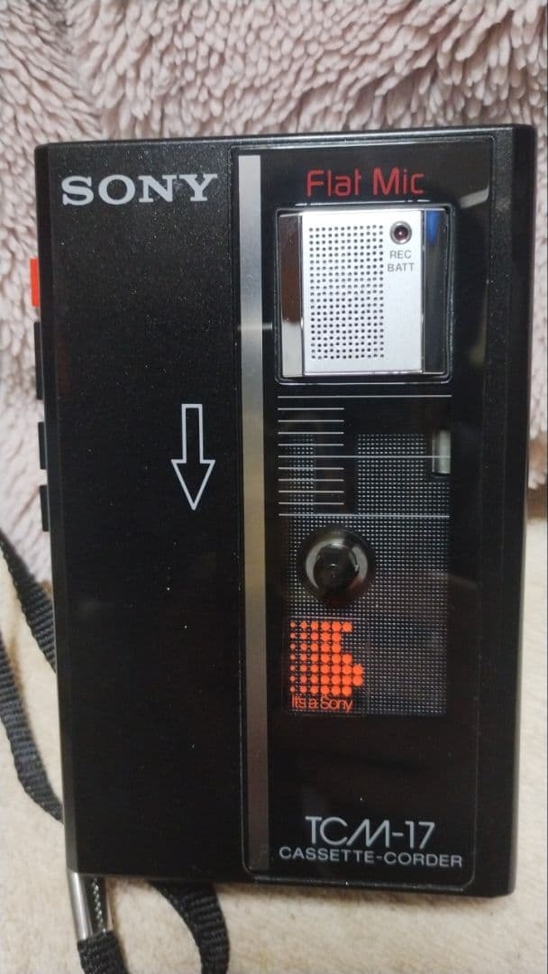 【未使用品】SONY TCM-17 カセットプレイヤー