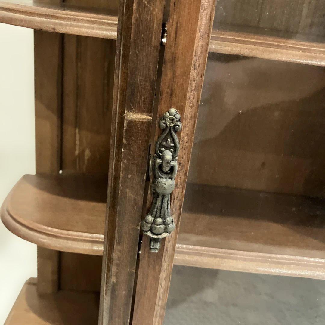 木製ガラスケース ディスプレイキャビネット