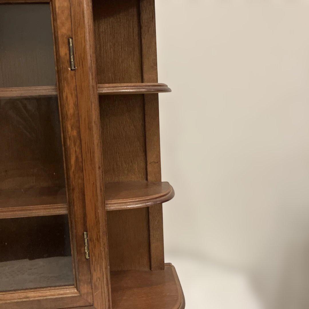 木製ガラスケース ディスプレイキャビネット