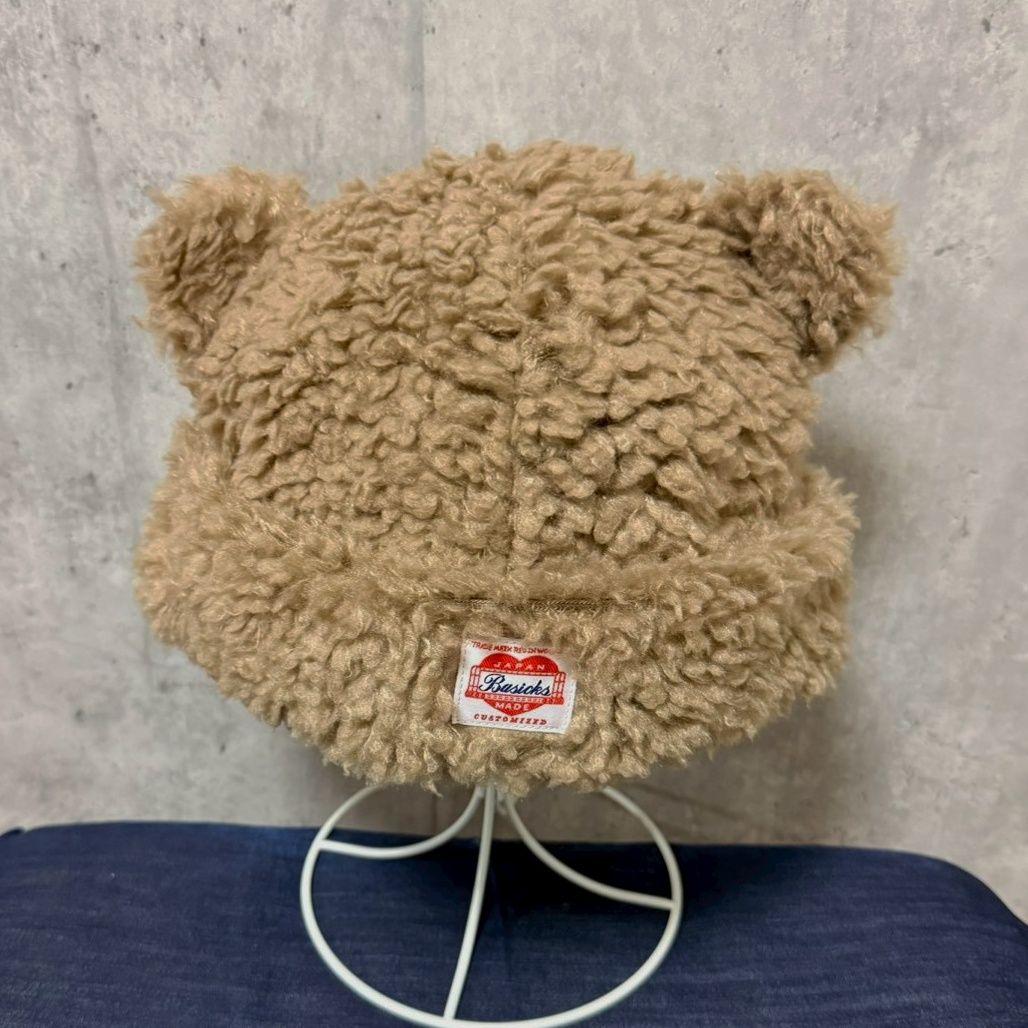 ✅️ベイシックス　ベアビーニー　美品　ブラウン　Ｓ