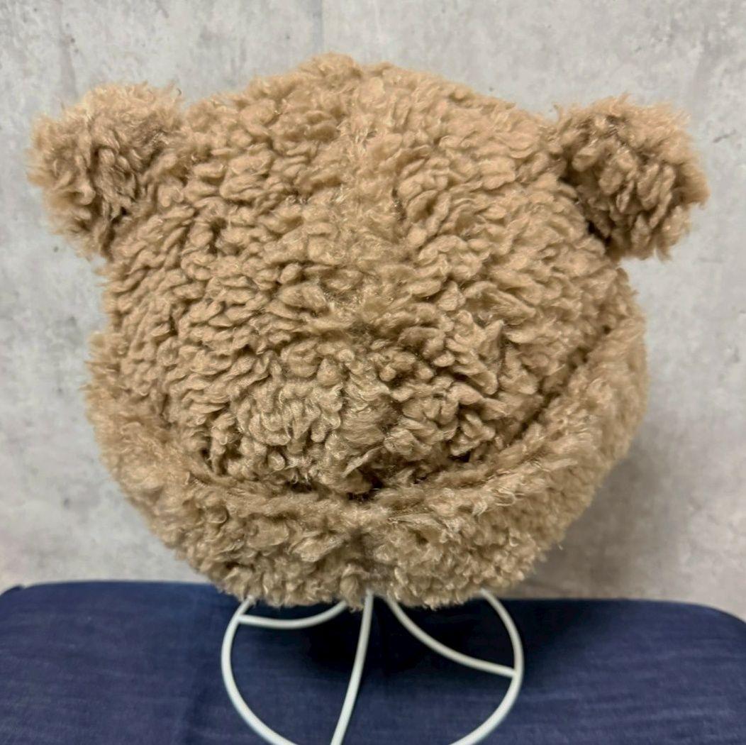 ✅️ベイシックス　ベアビーニー　美品　ブラウン　Ｓ