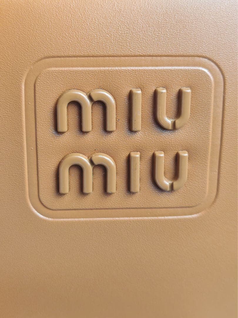 MIU MIU ハンドバッグ ショルダーバッグ ブラウン レザー 2WAY 美品