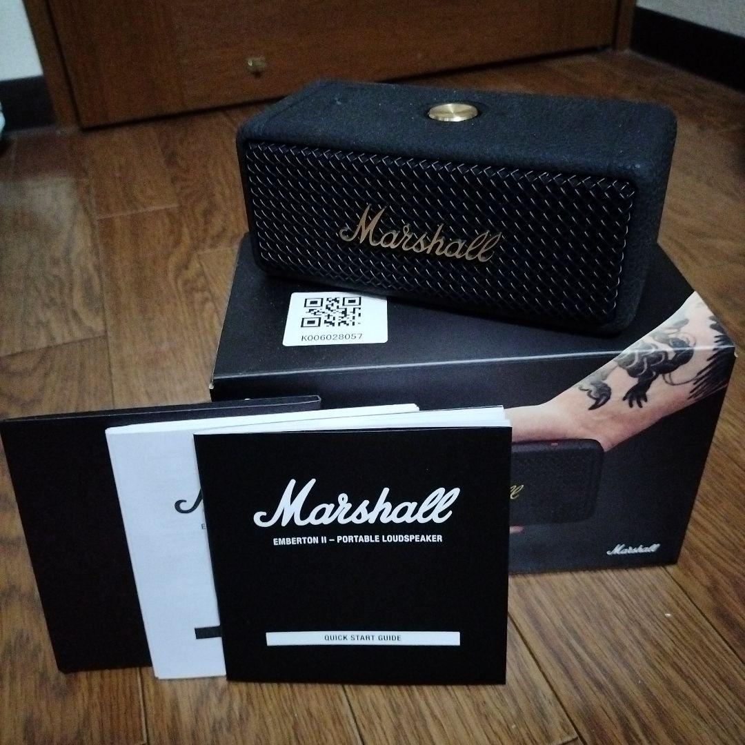 m*x様 Marshall Emberton II ポータブルスピーカー