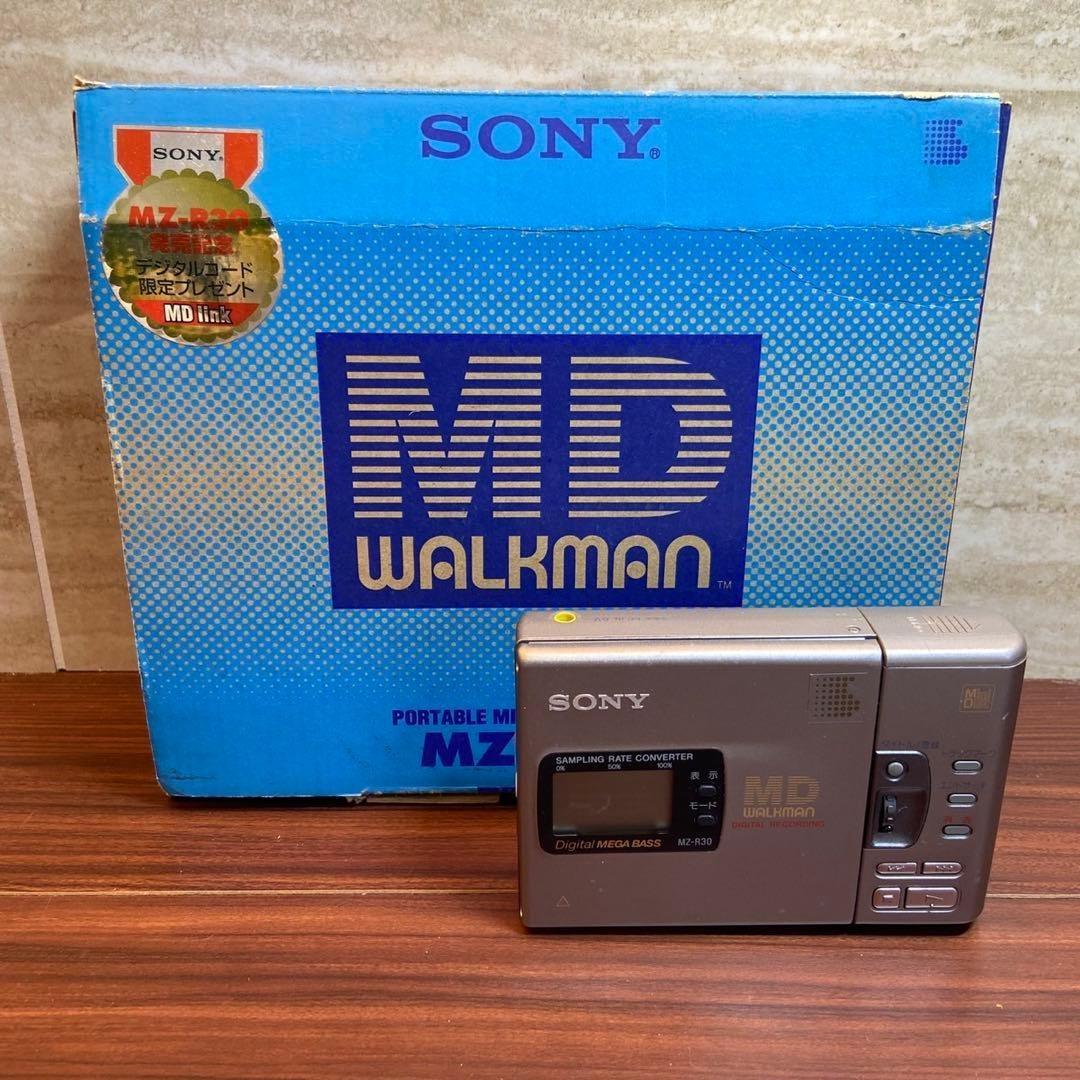 SONY MDウォークマン MZ-R30 MDプレーヤー 4962