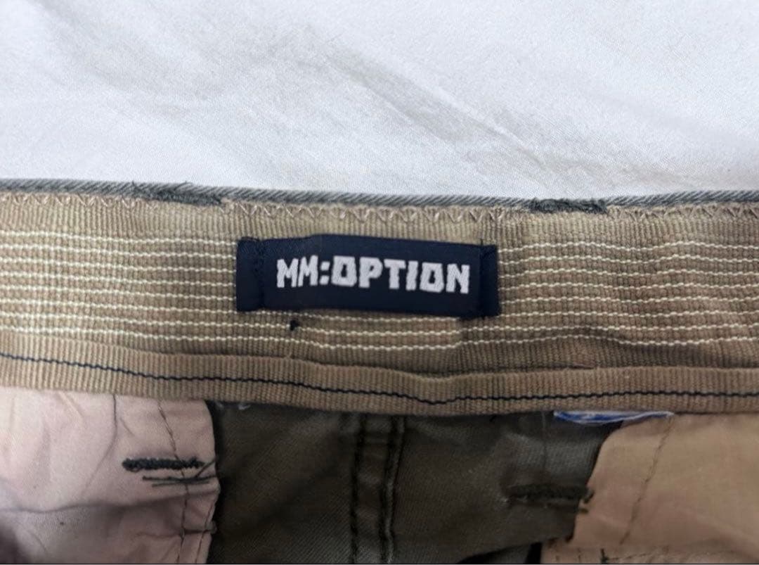 mmoption（ミリオプション）リメイクカーゴパンツ一点物