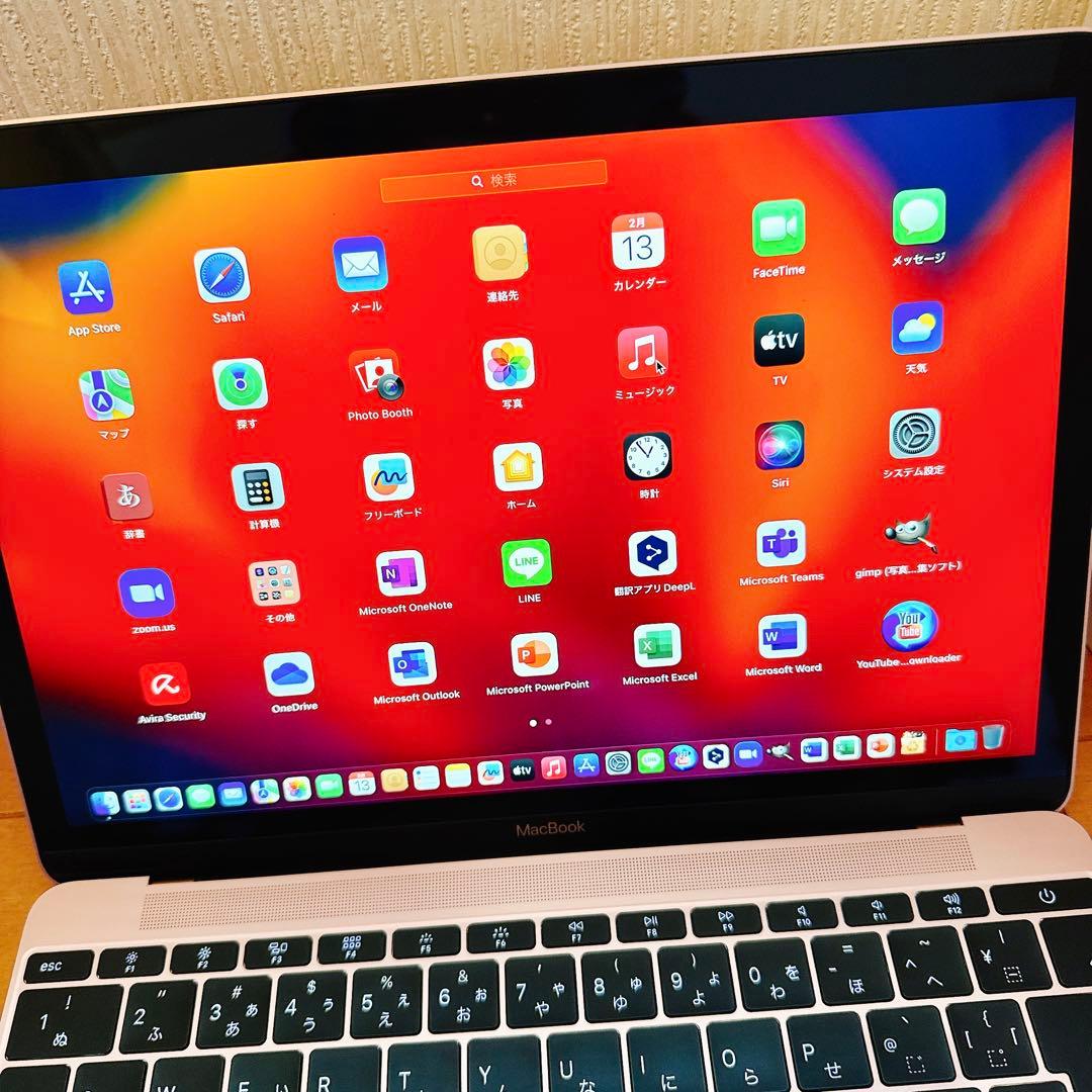 美品 MacBook Retina 2017 12インチ / Windows11