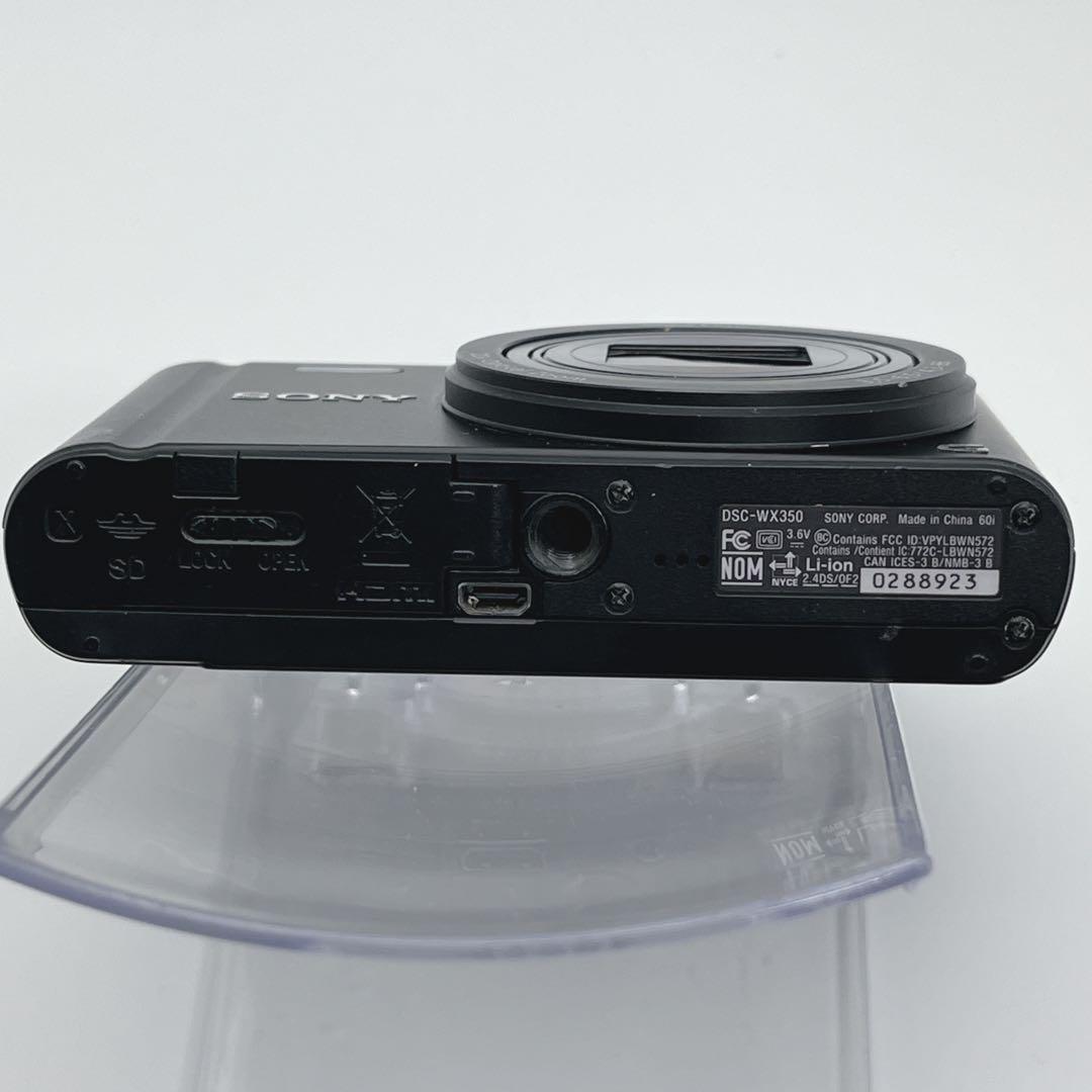 【通電OKジャンク】SONY Cyber-shot DSC-WX350 ブラック