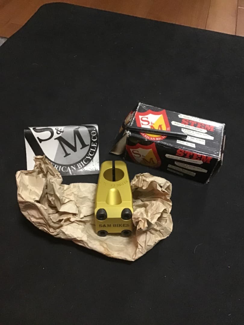 BMX S & M ステム ビンテージ REDNECK XLT