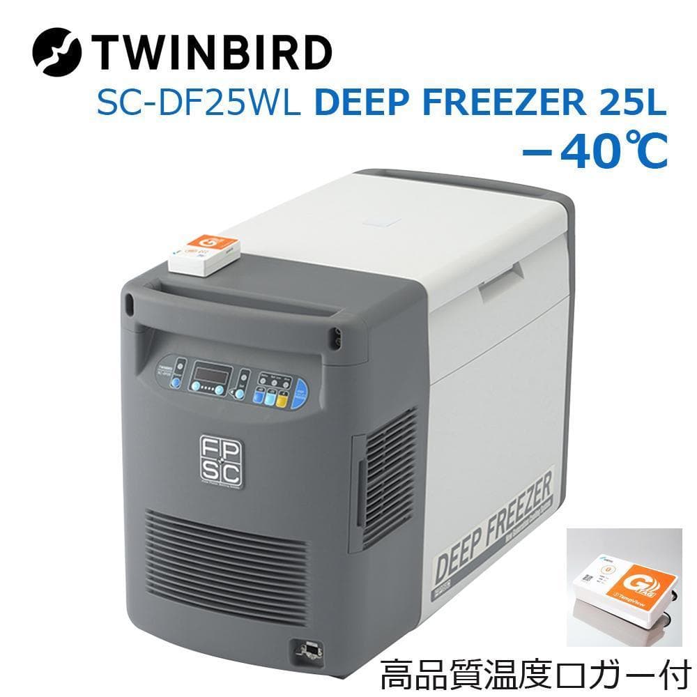 未使用●TWINBIRD●ポータブル冷凍冷蔵庫 DEEP FREEZER 25L