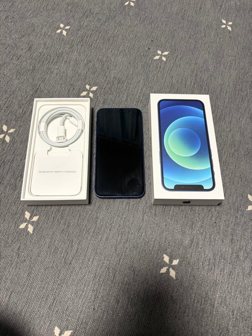 iPhone 12 mini ブルー　128gb simフリー