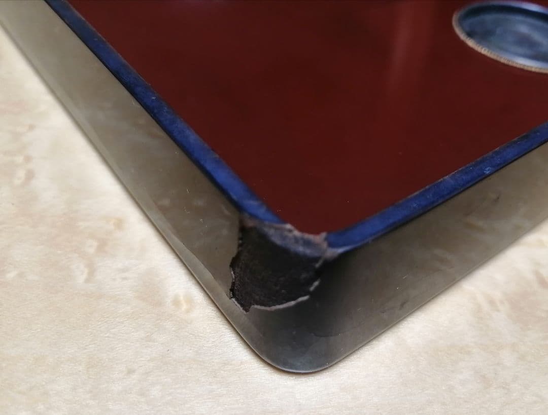 山崎覚太郎（北堂）作　蒔絵硯箱　書道具　硯