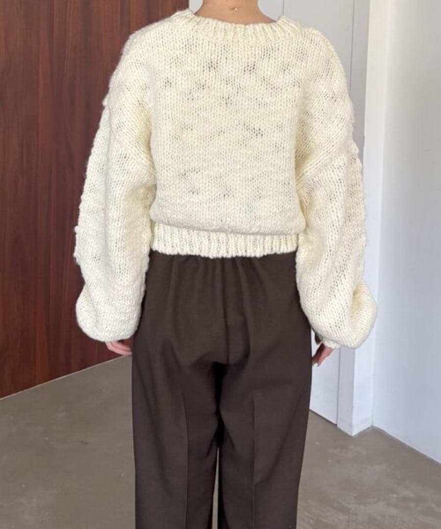 LE'MAGE×gemeilコラボ　スラブカーディガン