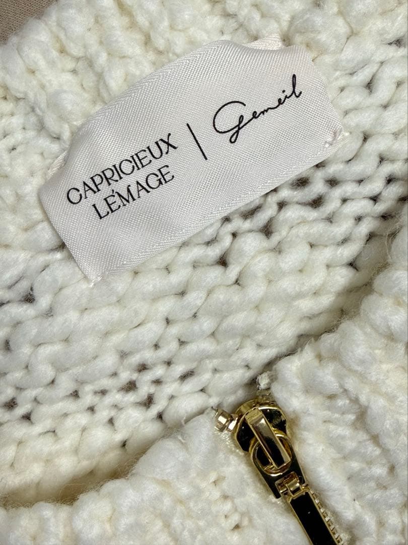 LE'MAGE×gemeilコラボ　スラブカーディガン