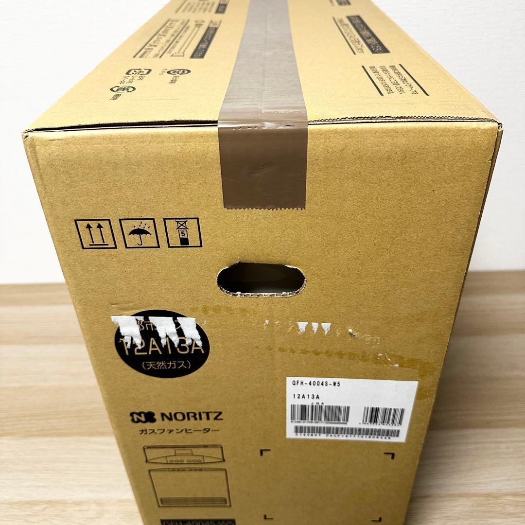 新品✨ NORITZ GFH-4004S-W5 都市ガス用 ガスファンヒーター