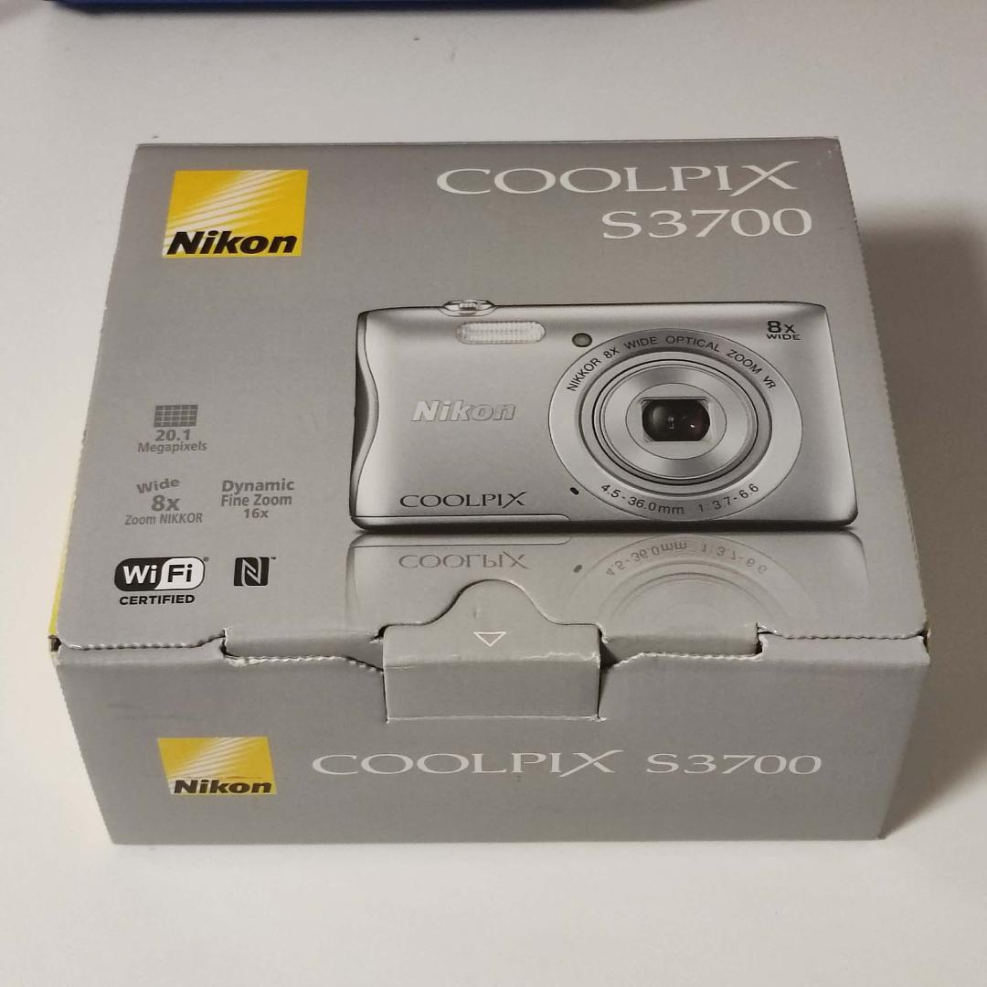 Nikonニコン COOLPIX S3700 コンパクトデジタルカメラ コンデジ