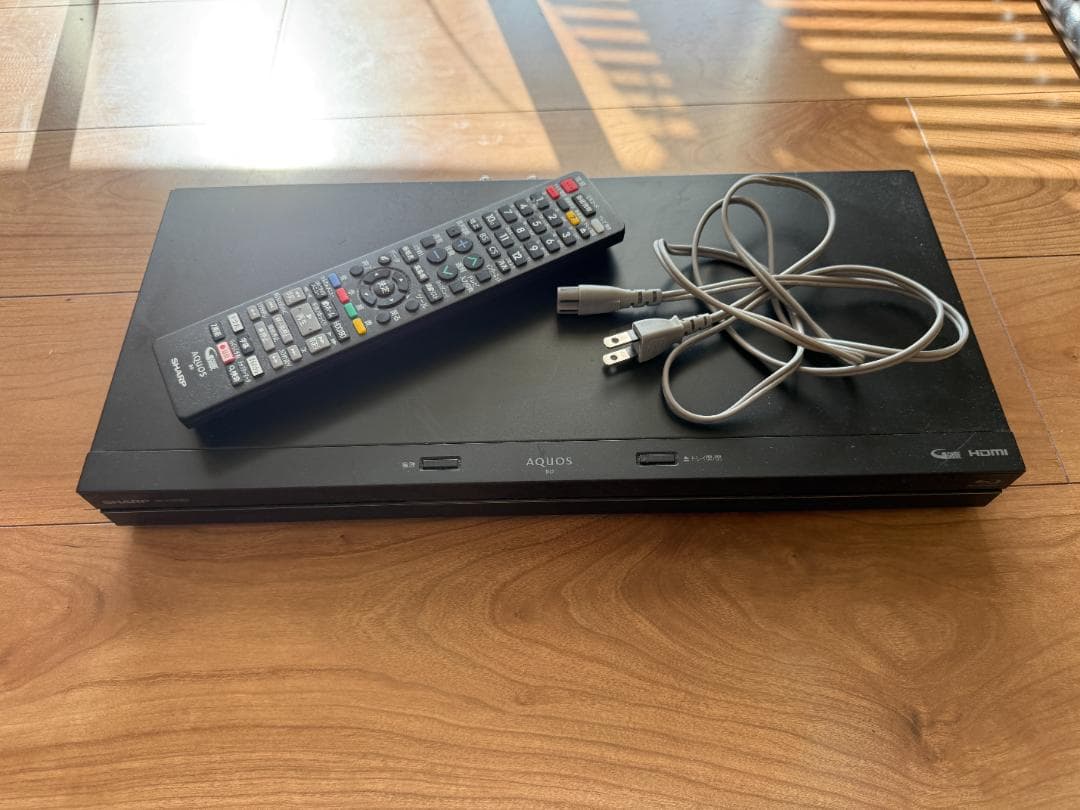 AQUOS ブルーレイレコーダー 1TB 2チューナー BD-NW1200