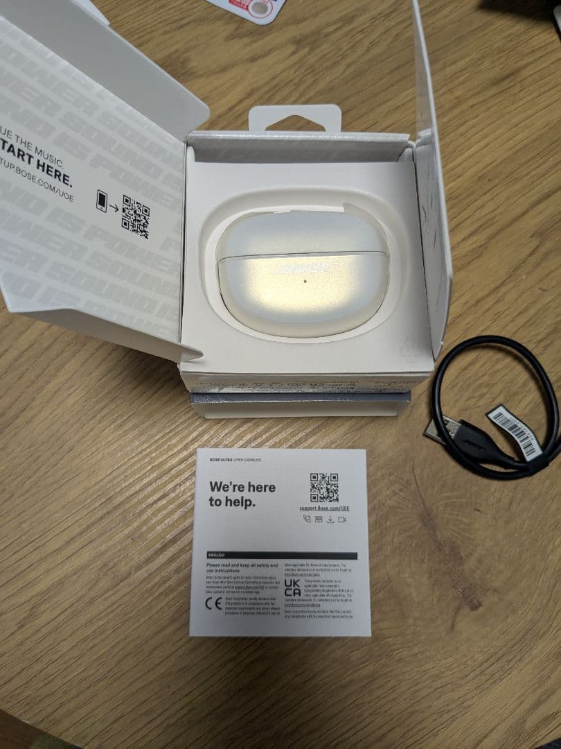 Bose Ultra Open Earbuds Diamond 充電ケース付き