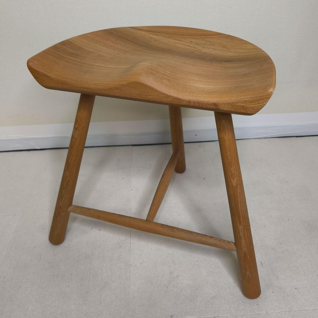 ミルカーズチェア 美品 リプロダクト シューメーカーチェア 49cm 木製